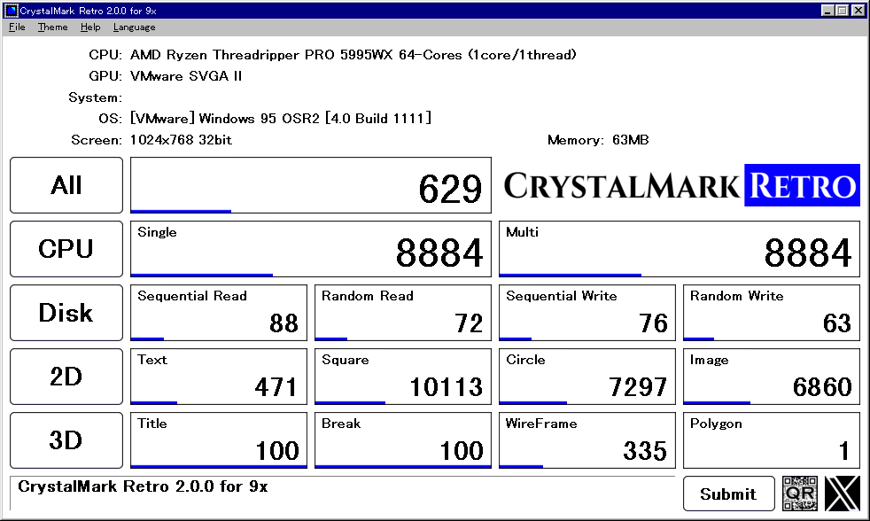 CrystalMark Retro Default